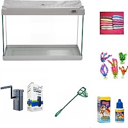 Kanki Pet 30 Cm Akvaryum Hazır Set 3018 Beyaz