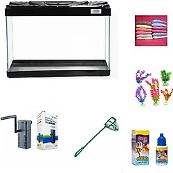 Kanki Pet 30 Cm Akvaryum Hazır Set 3018 Siyah