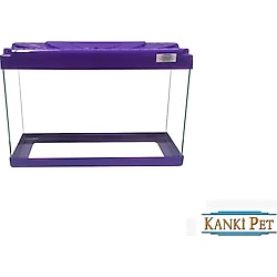 Kanki Pet Kp3018 Mini Akvaryum Mor 30 CM