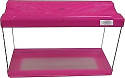 Kanki Pet KP3518 35 cm Renkli Kapak Akvaryum - Pembe