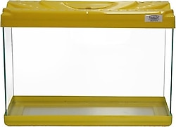 Kanki Pet KP3518 35 cm Renkli Kapak Akvaryum - Sarı