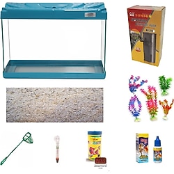 Kanki Pet KP5018 50 cm Ekonomik Hazır Set - Turkuaz