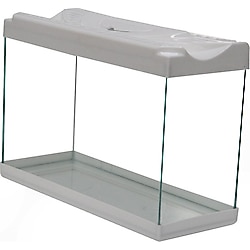 Keyf Cam Akvaryum 50 x 20 x 35 cm - Beyaz