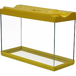 Keyf Cam Akvaryum 50 x 20 x 35 Cm-Sarı