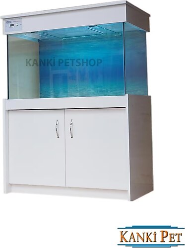 Mobilyalı lüks led aydınlatmalı 100 x 50 x 60 cm (300 Litre)